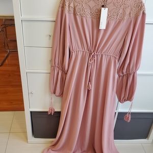 Long sleeve ,long dress